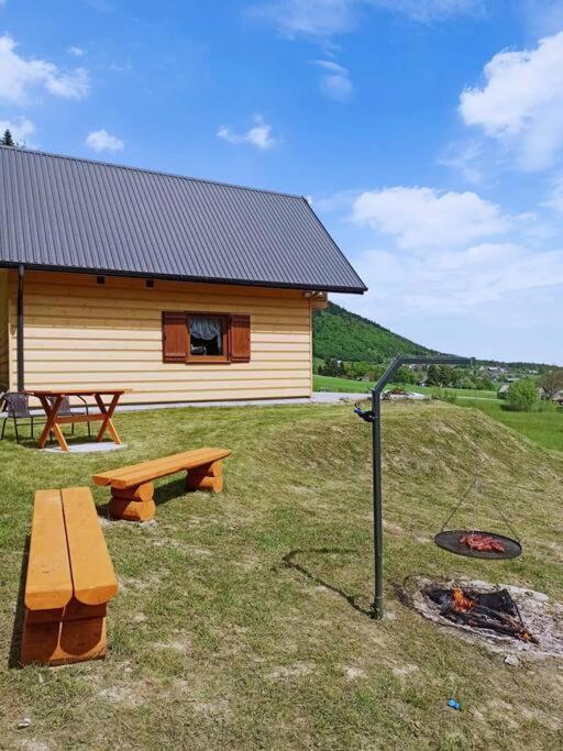 Domek Bogdanówka Pisarzowa Exterior foto